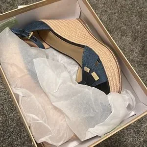 MICHAEL Michael Kors Shoes Michael Ktors Ripley Wedge Denim